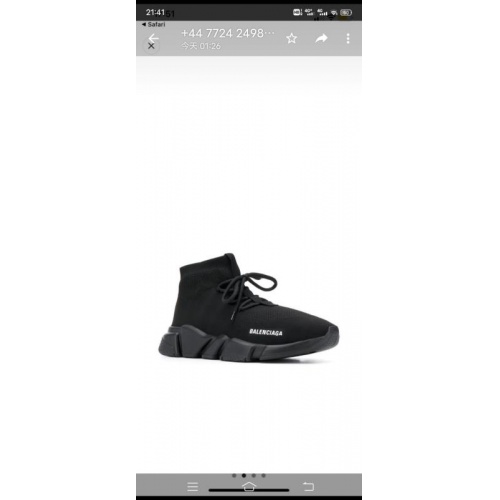 Replica Balenciaga Boots For Women #898124 $72.00 USD for Wholesale
