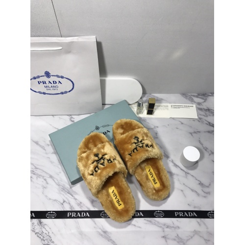 Replica Prada Slippers For Women #898154 $62.00 USD for Wholesale
