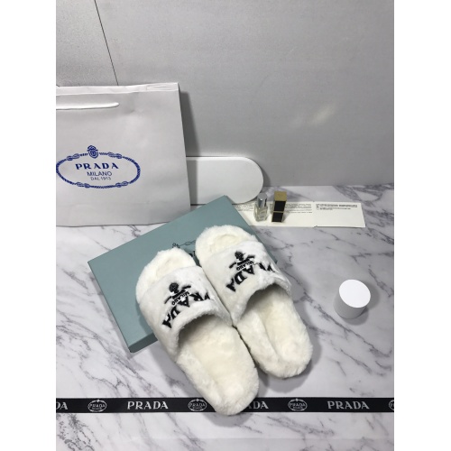 Replica Prada Slippers For Women #898156 $62.00 USD for Wholesale