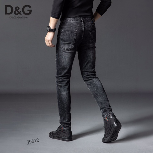 Replica Dolce & Gabbana D&G Jeans For Men #898419 $48.00 USD for Wholesale