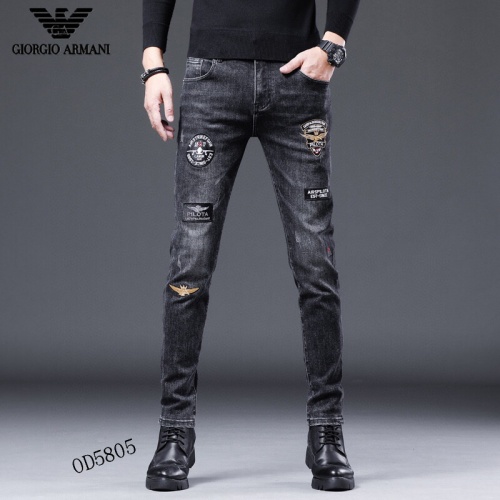 Armani Jeans For Men #898423 $48.00 USD, Wholesale Replica Armani Jeans
