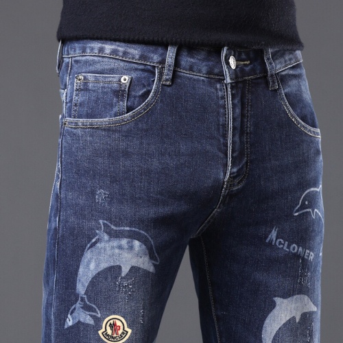 Replica Moncler Jeans For Men #898440 $48.00 USD for Wholesale