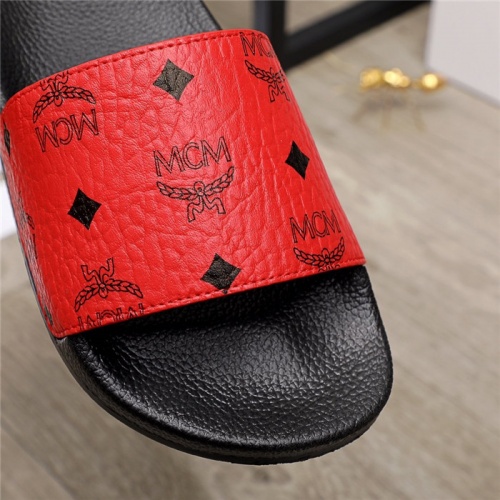 Replica MCM Slippers For Men #898520 $42.00 USD for Wholesale