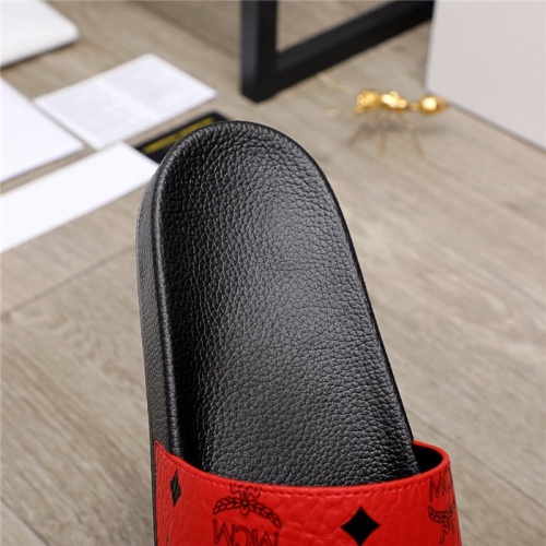 Replica MCM Slippers For Men #898520 $42.00 USD for Wholesale