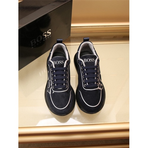 Replica Boss Casual Shoes For Men #898538 $82.00 USD for Wholesale