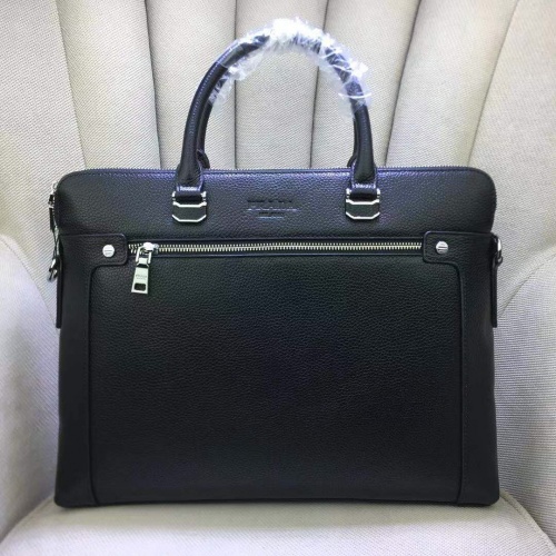 Replica Prada AAA Man Handbags #898854 $105.00 USD for Wholesale