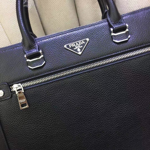 Replica Prada AAA Man Handbags #898854 $105.00 USD for Wholesale