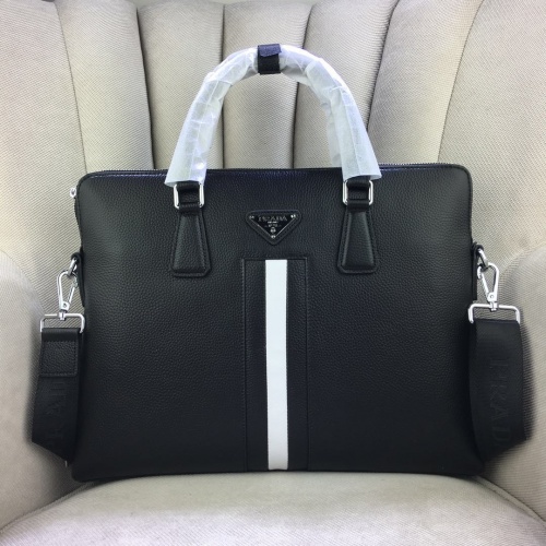 Prada AAA Man Handbags #898855 $105.00 USD, Wholesale Replica Prada AAA Man Handbags