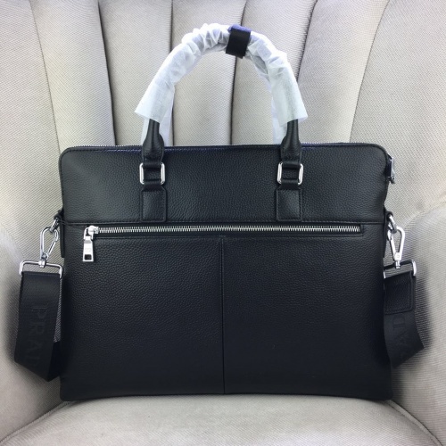 Replica Prada AAA Man Handbags #898855 $105.00 USD for Wholesale