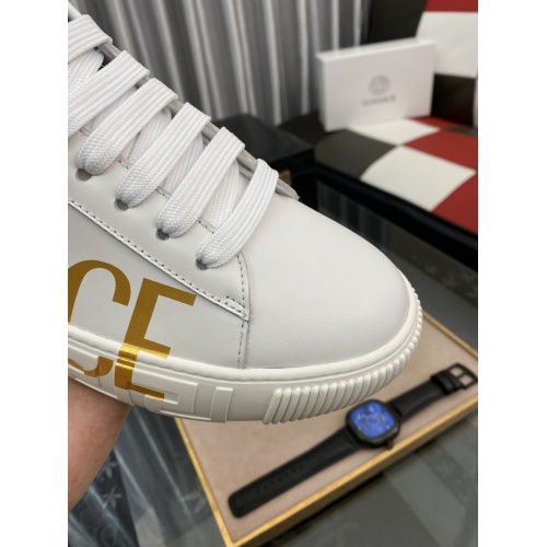 Replica Versace Casual Shoes For Men #898870 $80.00 USD for Wholesale