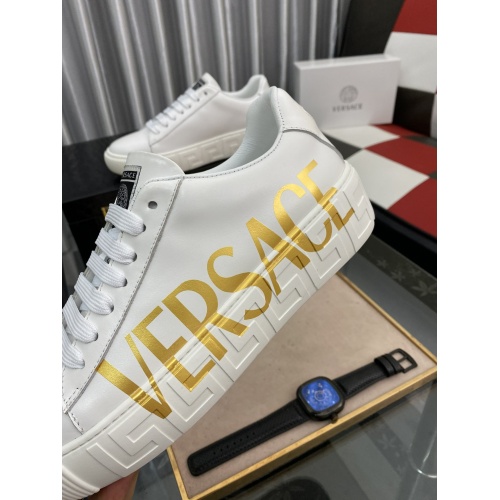 Replica Versace Casual Shoes For Men #898870 $80.00 USD for Wholesale