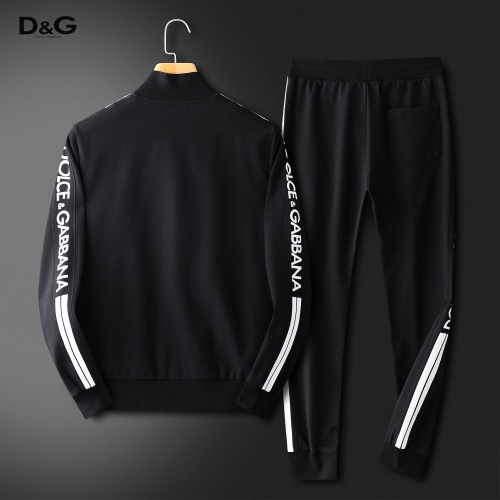Replica Dolce & Gabbana D&G Tracksuits Long Sleeved For Men #898885 $92.00 USD for Wholesale