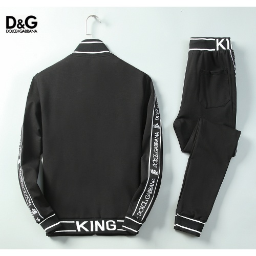 Replica Dolce & Gabbana D&G Tracksuits Long Sleeved For Men #898886 $92.00 USD for Wholesale