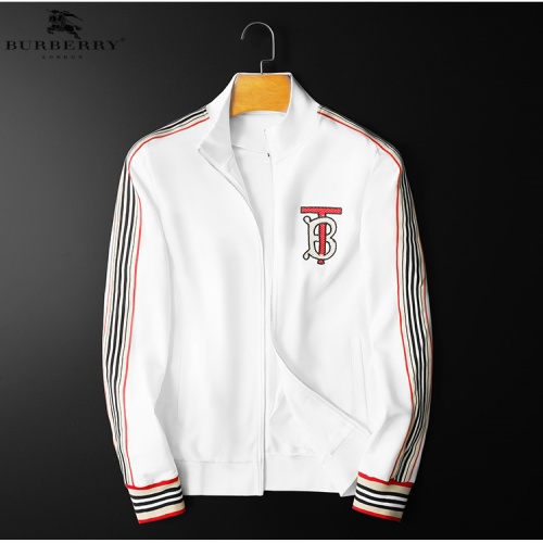 Replica Burberry Tracksuits Long Sleeved For Men #898907 $92.00 USD for Wholesale
