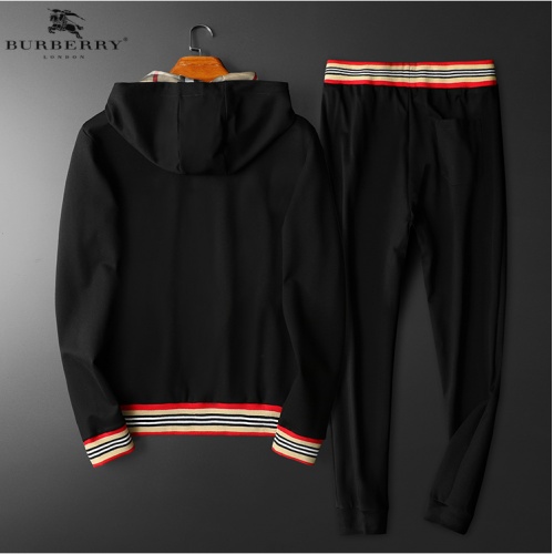 Replica Burberry Tracksuits Long Sleeved For Men #898911 $92.00 USD for Wholesale