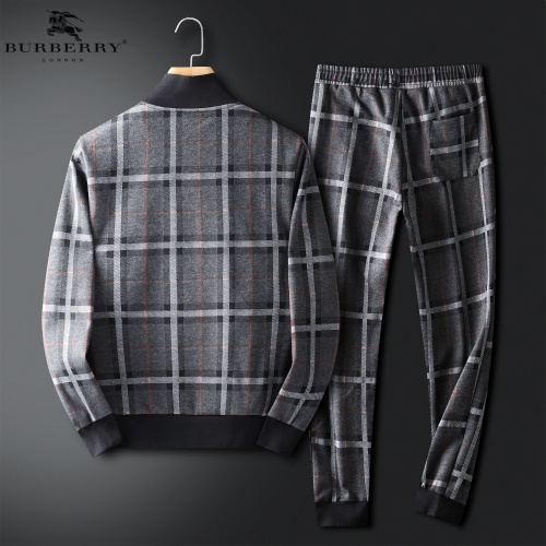 Replica Burberry Tracksuits Long Sleeved For Men #898914 $92.00 USD for Wholesale