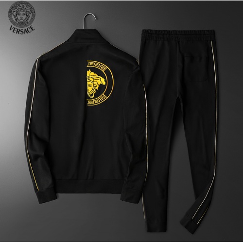 Replica Versace Tracksuits Long Sleeved For Men #898933 $92.00 USD for Wholesale