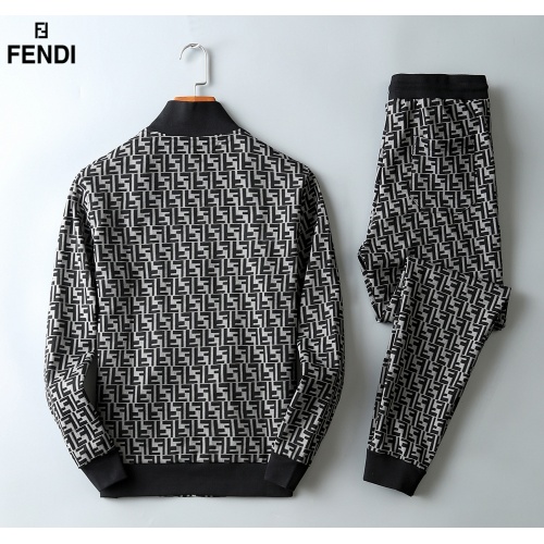 Replica Fendi Tracksuits Long Sleeved For Men #898944 $92.00 USD for Wholesale