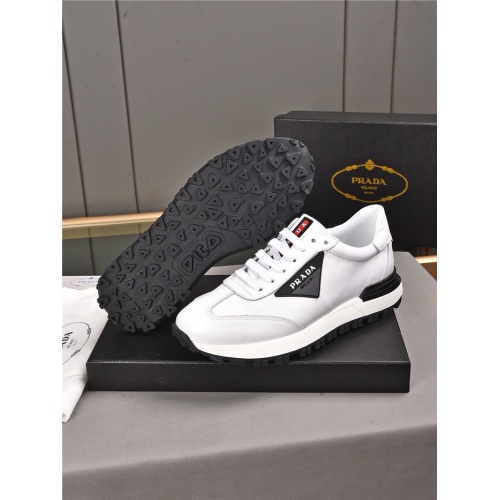 Replica Prada Casual Shoes For Men #898996 $80.00 USD for Wholesale
