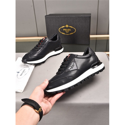 Replica Prada Casual Shoes For Men #898997 $80.00 USD for Wholesale