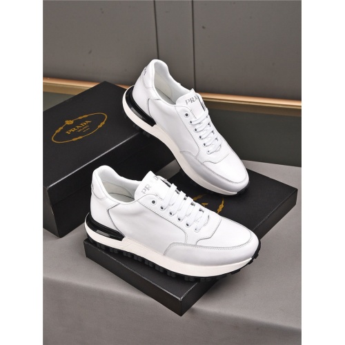 Prada Casual Shoes For Men #898998 $80.00 USD, Wholesale Replica Prada Casual Shoes