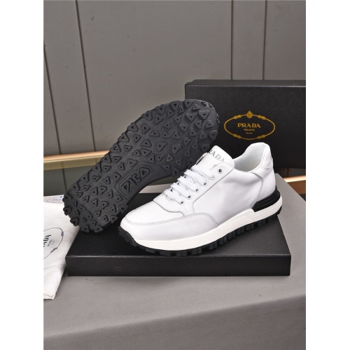 Replica Prada Casual Shoes For Men #898998 $80.00 USD for Wholesale