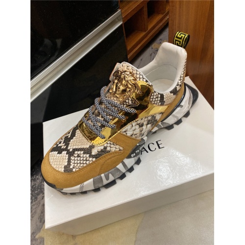 Replica Versace Casual Shoes For Men #899002 $80.00 USD for Wholesale