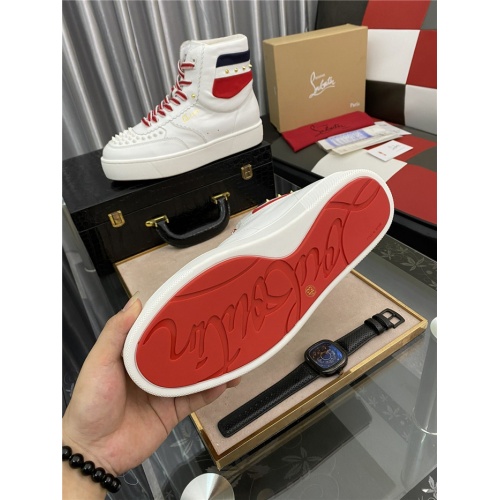 Replica Christian Louboutin High Tops Shoes For Men #899006 $108.00 USD for Wholesale