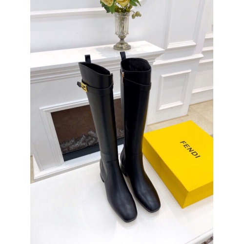Replica Fendi Fashion Boots For Women #899091 $130.00 USD for Wholesale