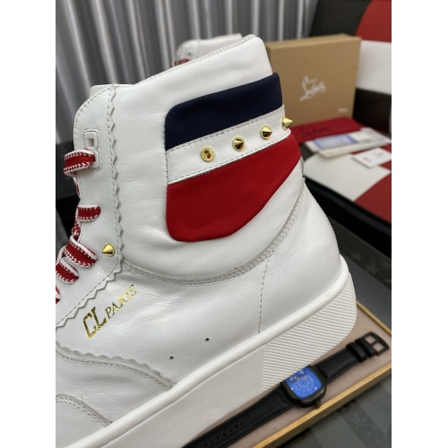 Replica Christian Louboutin High Tops Shoes For Men #899116 $108.00 USD for Wholesale