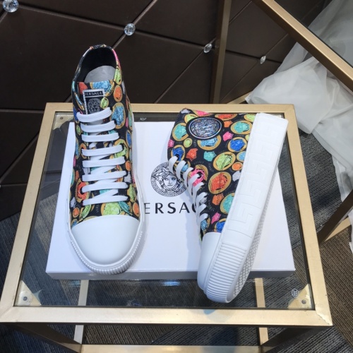 Replica Versace High Tops Shoes For Men #899139 $98.00 USD for Wholesale