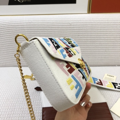 Replica Fendi AAA Messenger Bags For Women #899257 $100.00 USD for Wholesale