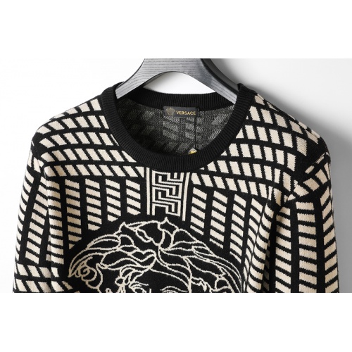 Replica Versace Sweaters Long Sleeved For Men #899286 $44.00 USD for Wholesale