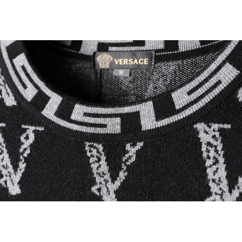 Replica Versace Sweaters Long Sleeved For Men #899287 $44.00 USD for Wholesale