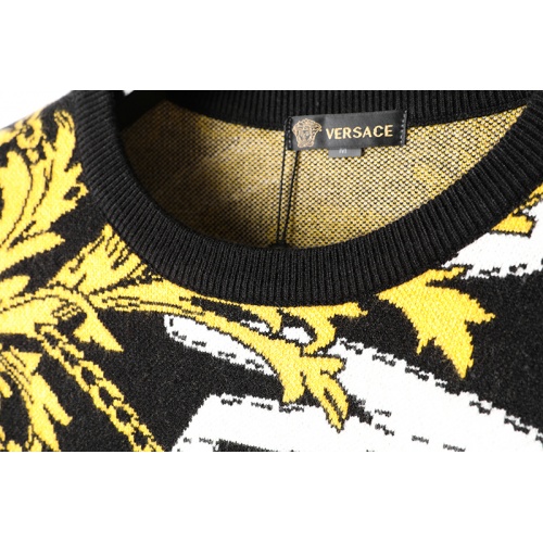 Replica Versace Sweaters Long Sleeved For Men #899290 $44.00 USD for Wholesale