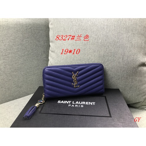 Yves Saint Laurent YSL Wallets For Women #899349 $23.00 USD, Wholesale Replica Yves Saint Laurent YSL Wallets