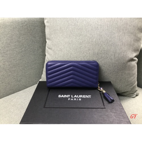 Replica Yves Saint Laurent YSL Wallets For Women #899349 $23.00 USD for Wholesale