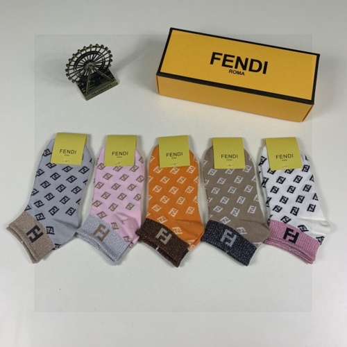 Fendi Socks #899486 $27.00 USD, Wholesale Replica Fendi Socks