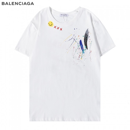 Replica Balenciaga T-Shirts Short Sleeved For Men #899524 $29.00 USD for Wholesale