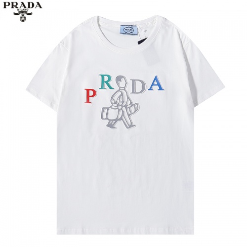 Prada T-Shirts Short Sleeved For Men #899550 $29.00 USD, Wholesale Replica Prada T-Shirts