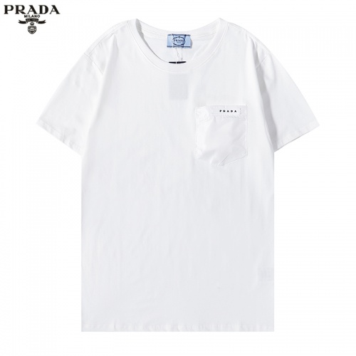 Prada T-Shirts Short Sleeved For Men #899554 $29.00 USD, Wholesale Replica Prada T-Shirts