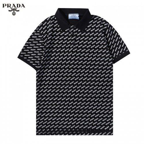 Prada T-Shirts Short Sleeved For Men #899555 $38.00 USD, Wholesale Replica Prada T-Shirts