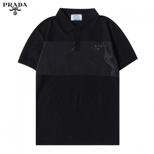 Prada T-Shirts Short Sleeved For Men #899557 $39.00 USD, Wholesale Replica Prada T-Shirts