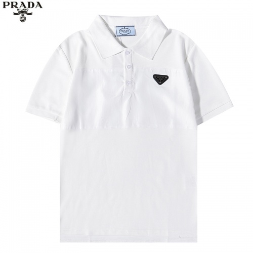 Prada T-Shirts Short Sleeved For Men #899558 $39.00 USD, Wholesale Replica Prada T-Shirts