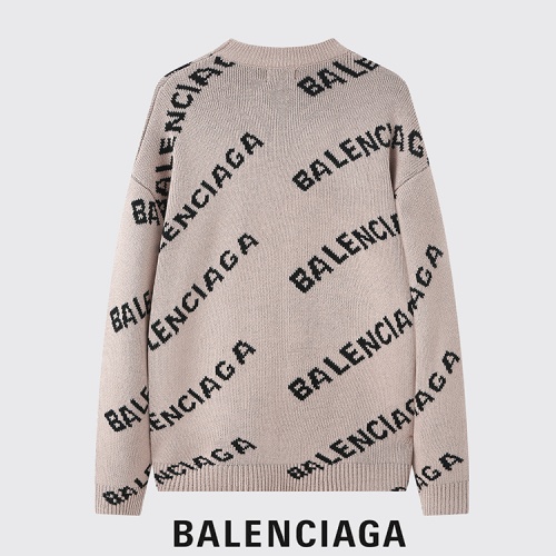 Replica Balenciaga Sweaters Long Sleeved For Men #899563 $48.00 USD for Wholesale
