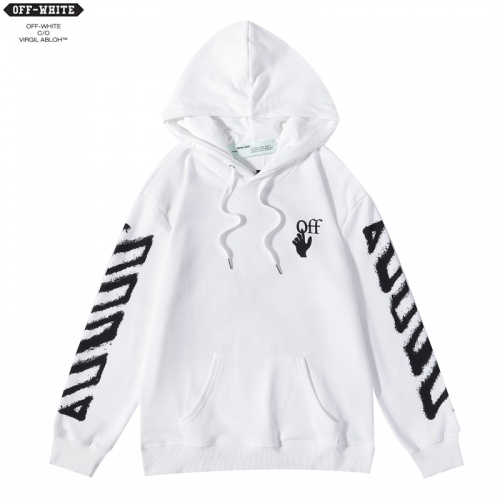 Replica Off-White Hoodies Long Sleeved For Men #899636 $41.00 USD for Wholesale