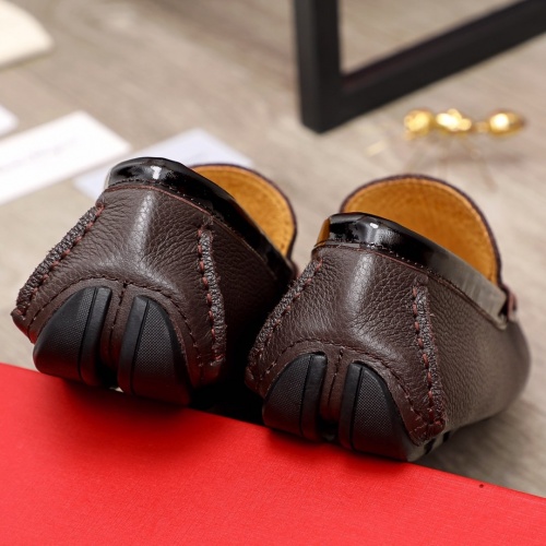 Replica Ferragamo Salvatore FS Leather Shoes For Men #900100 $72.00 USD for Wholesale