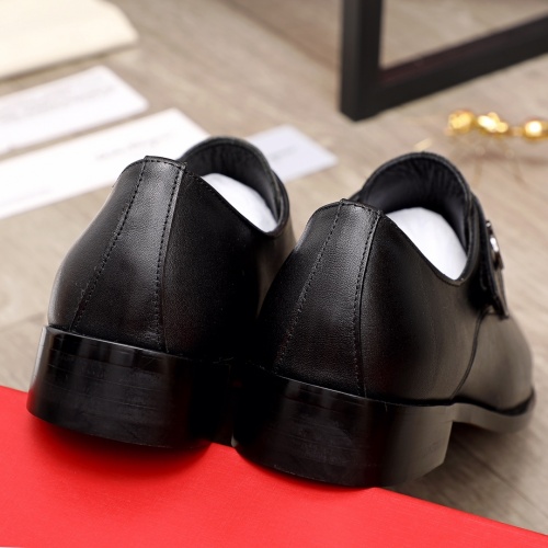 Replica Ferragamo Salvatore FS Leather Shoes For Men #900146 $82.00 USD for Wholesale