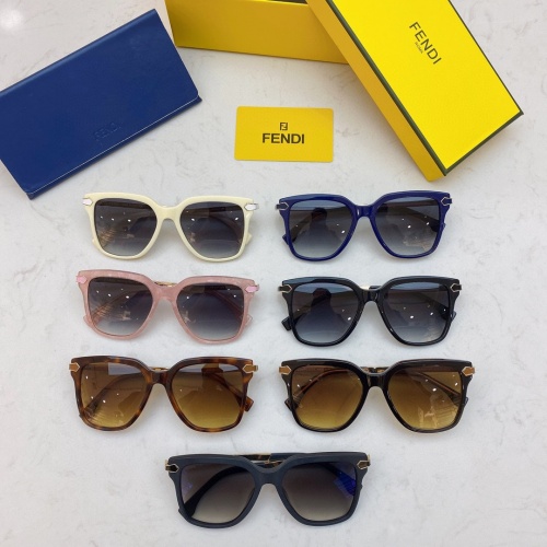 Replica Fendi AAA Quality Sunglasses #900212 $50.00 USD for Wholesale