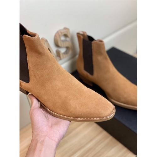 Replica Yves Saint Laurent Boots For Men #900575 $98.00 USD for Wholesale